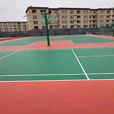 硅PU羽毛球场